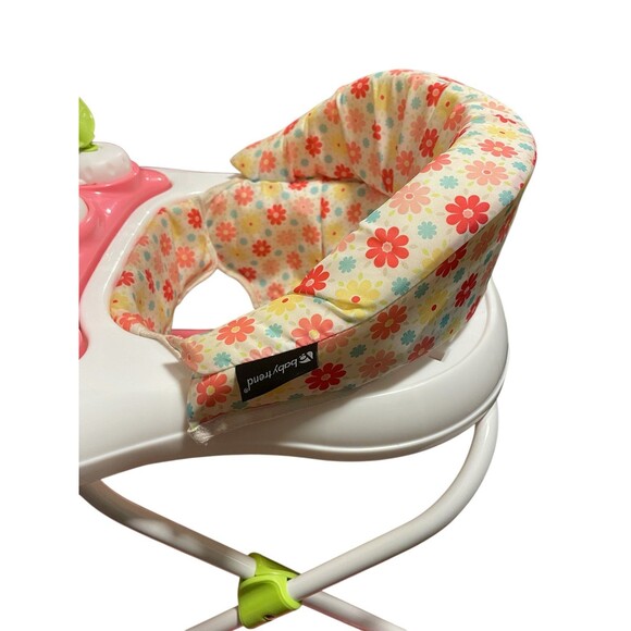 Baby Trend 4.0 Daisy Burst Activity Walker with Walk Behind Bar - Picture 6 of 7
